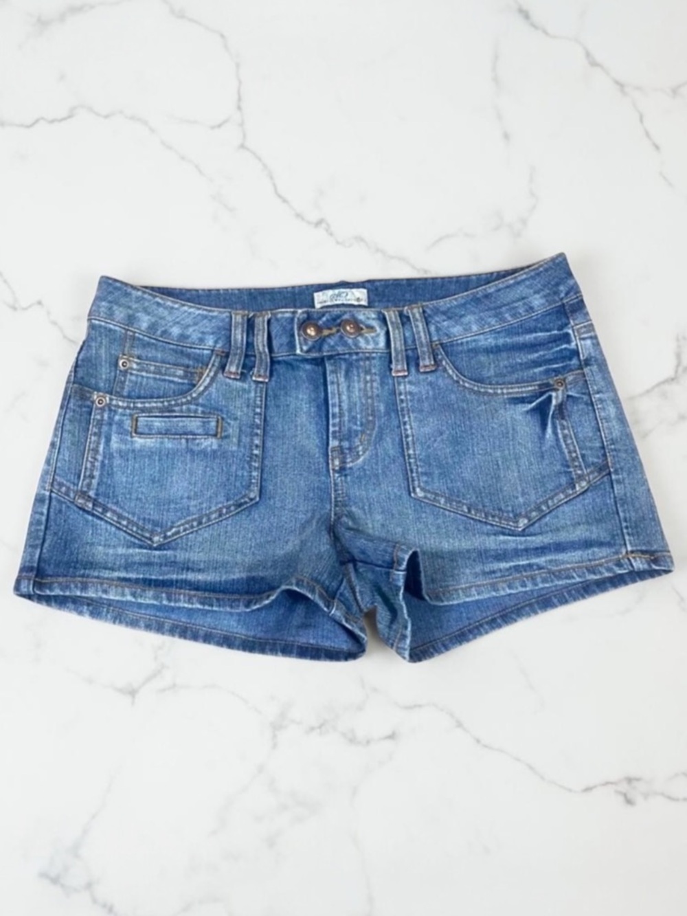 SO “wear it declare it” Women's Blue Jean Shorts